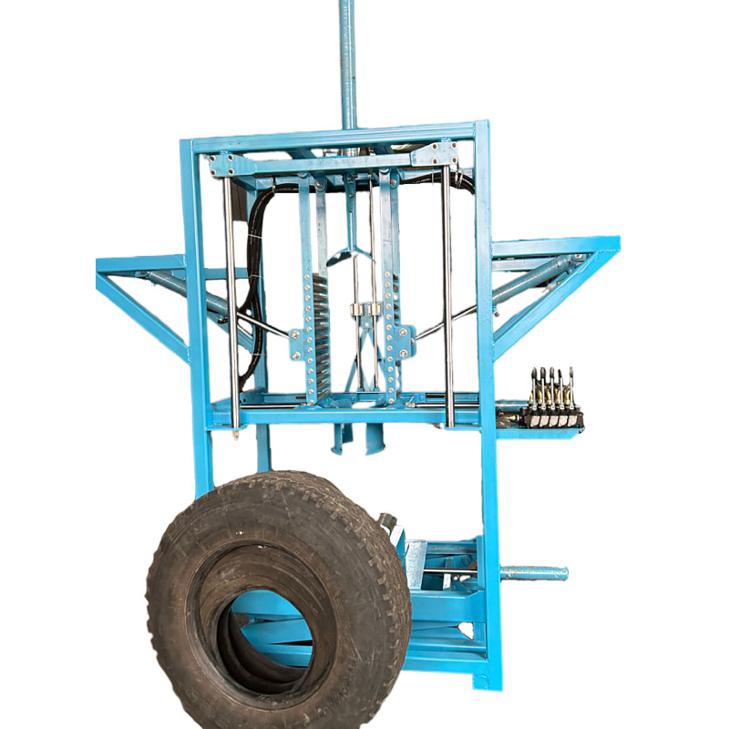 Hydraulic and Pneumatic Tire Double Triple Machine for Old Tires Packing