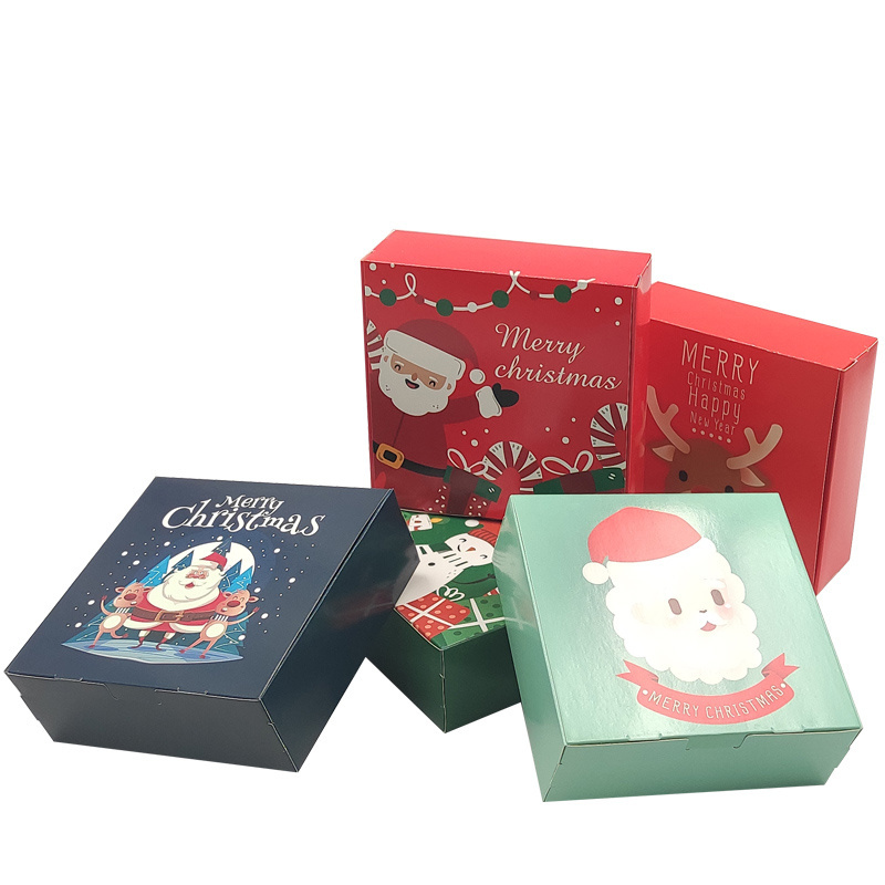 candy boxes for christmas  empty boxes for christmas gifts packaging decorative christmas gift boxes with lids