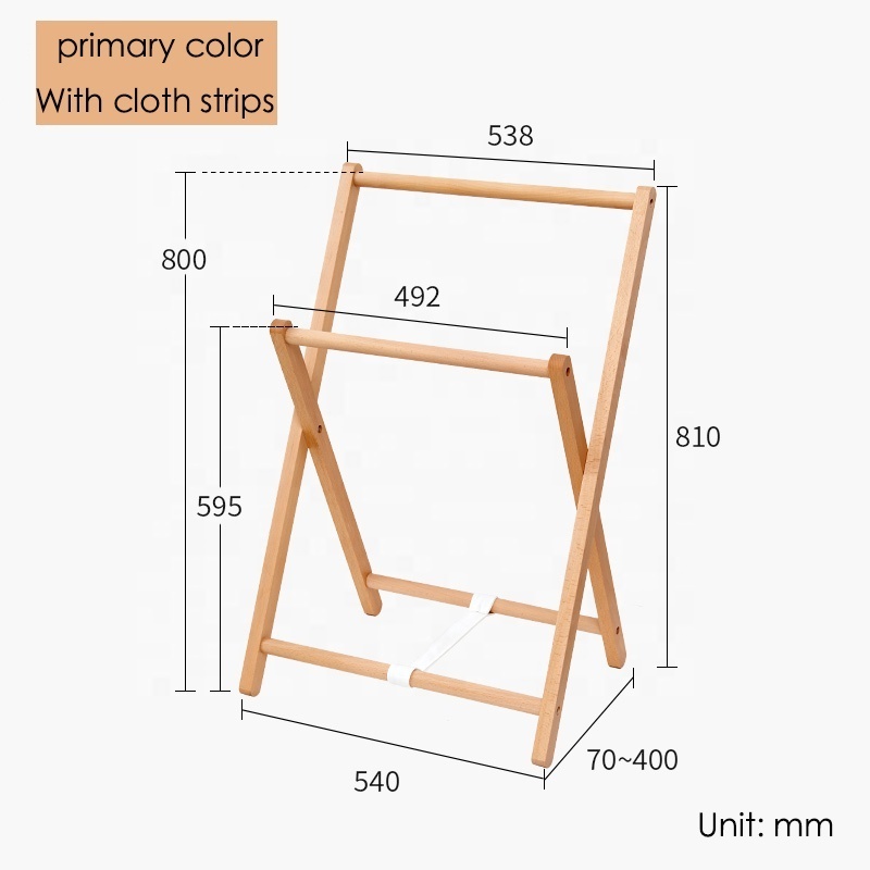 Simple and modern blanket rack clothes rack household simple install clothes rack