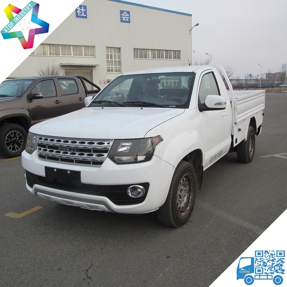 4x2 single cab pickup truck chassis for refrigerated pickup truck 1.5 ton mini chinese pickup trucks