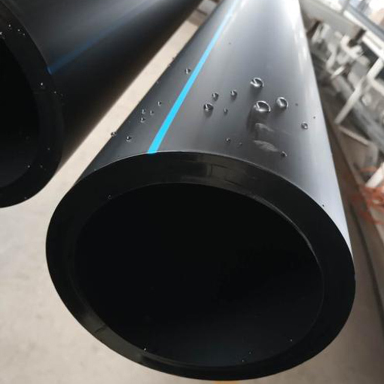 Factory price black poly tubing hdpe polyethylene pipe 90mm polyethylene pipe irrigation tube