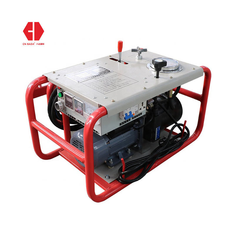 hot melt 90-315mm HDPE pipe butt welding machine hydraulic butt fusion welding for pe pipe