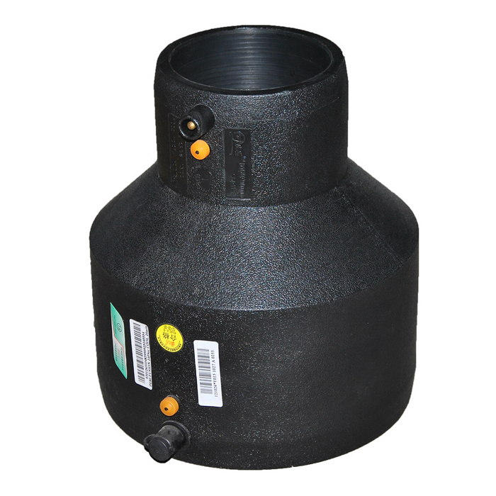 PE100 poly pipe hdpe electrofusion fitting elbow tee joints for pe pipes clamps electro butt fusion fitting of pipe