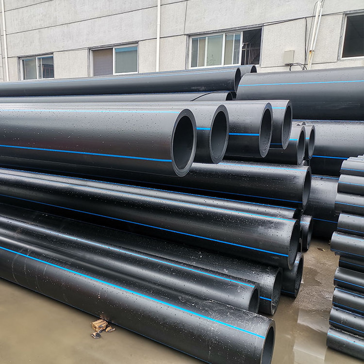 Plastic Pe Water Pipe Manufacturer hdpe  rolls 4 inch pe pipe 16 mm 40mm 20mm 90mm  110mm 200mm Large Diameter Poly Hdpe Pipe