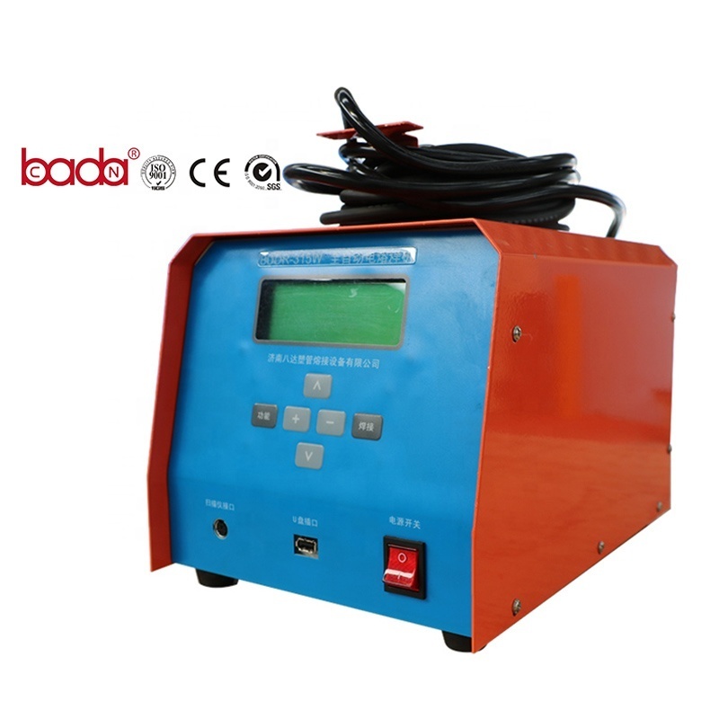 BADA hdpe pipe full-automatic l butt fusion welding machine manufacture from China connector for electrofusion