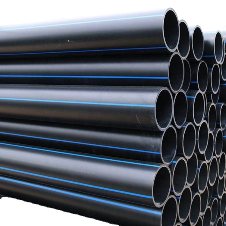 Factory price black poly tubing hdpe polyethylene pipe 90mm polyethylene pipe irrigation tube