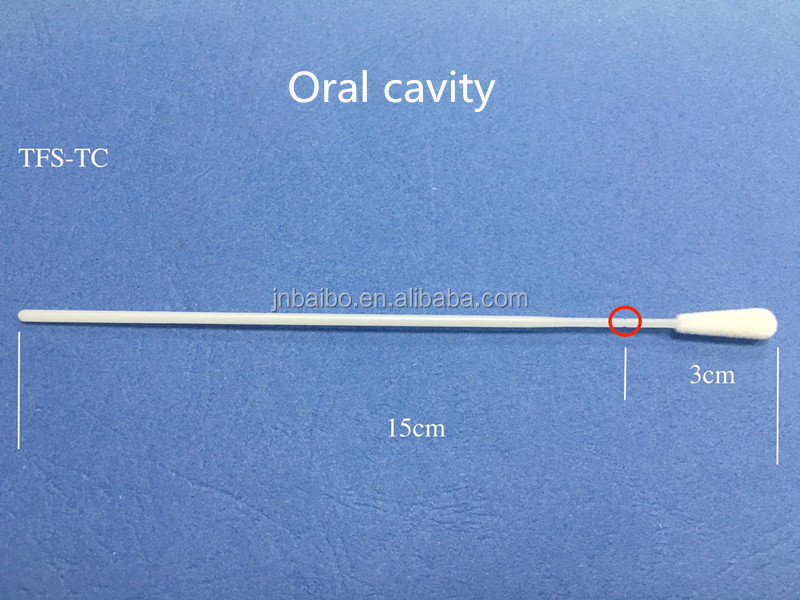 Disposable Medical sterile nylon nasal swab kit viral transport media vtm test kit with 3ml medium