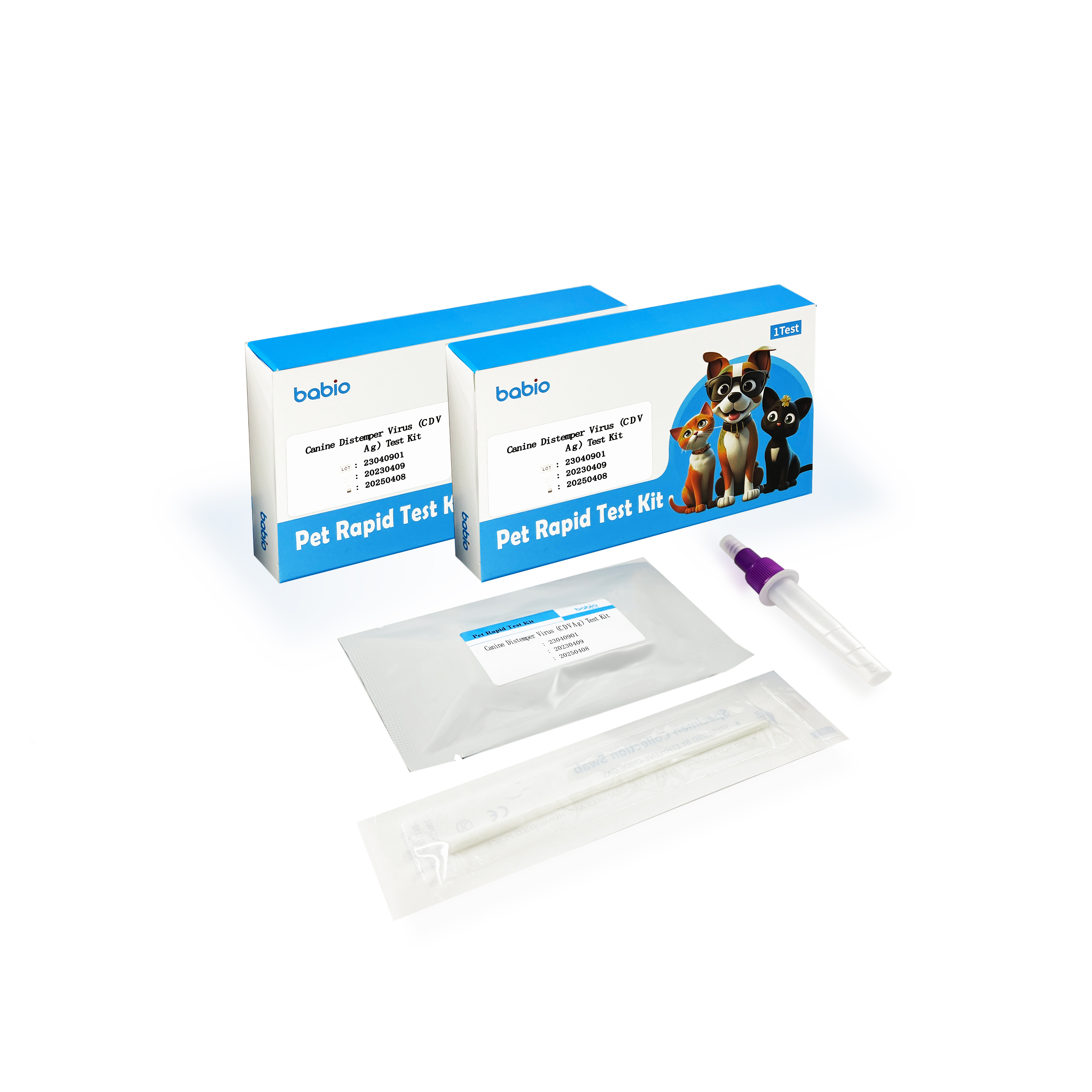 Canine Adenovirus I Antigen Rapid Test Pet Rapid Detection Kit CAV-I Ag