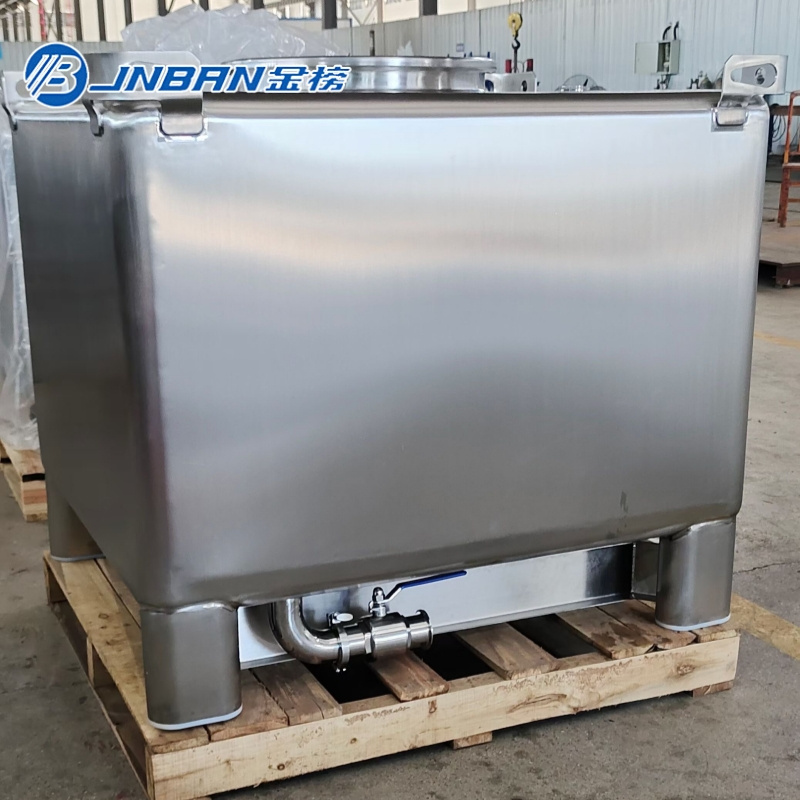 JNBAN chemical Liquid Transportation and storage stainless steel ibc tank