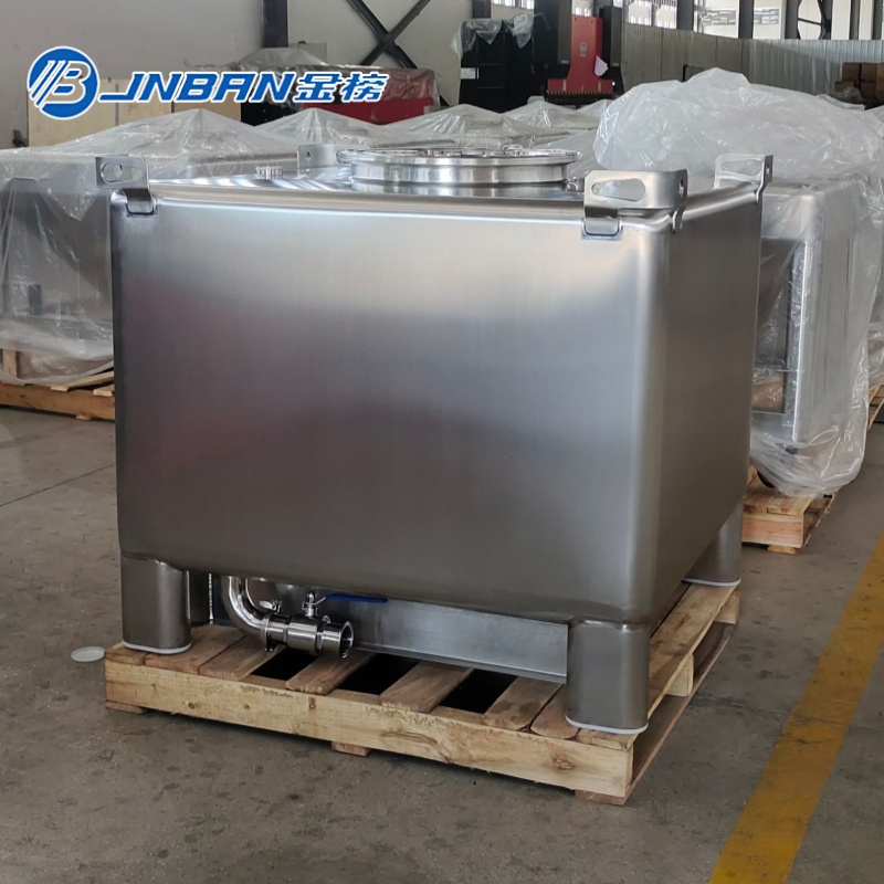 JNBAN chemical Liquid Transportation and storage stainless steel ibc tank