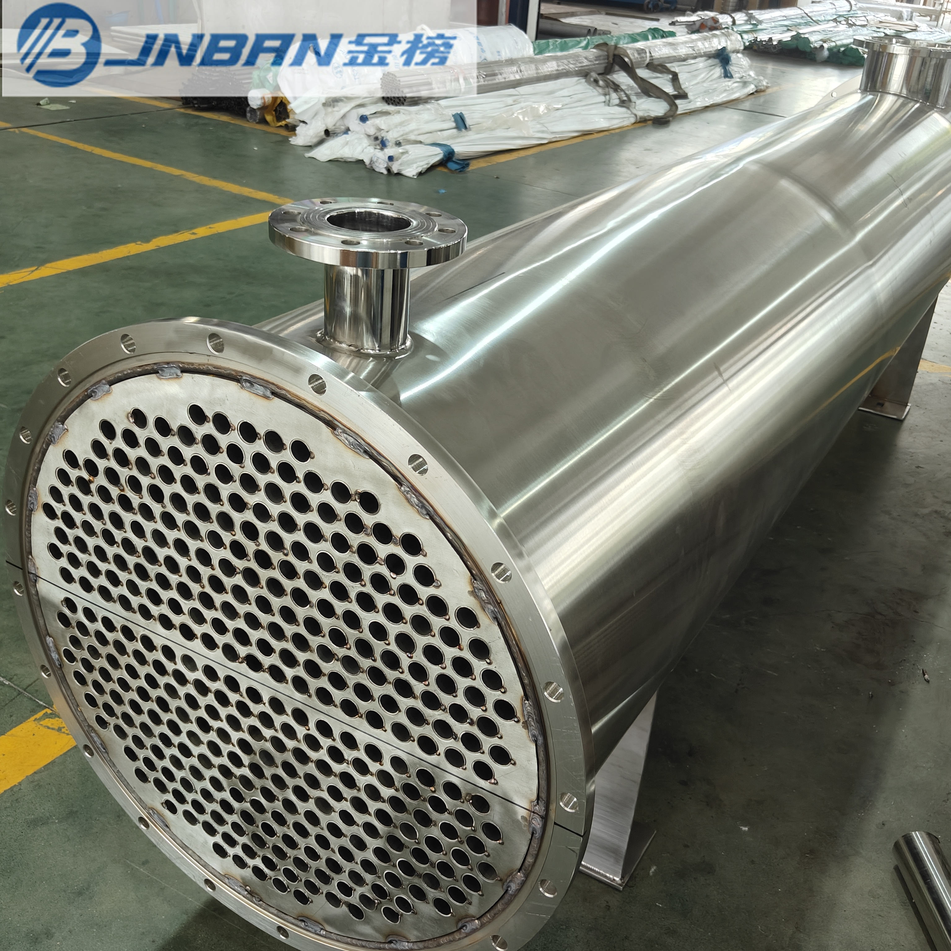 Customized Industrial Stainless Steel 316/304 ASME Shell and Fixed Tube Heat Exchanger