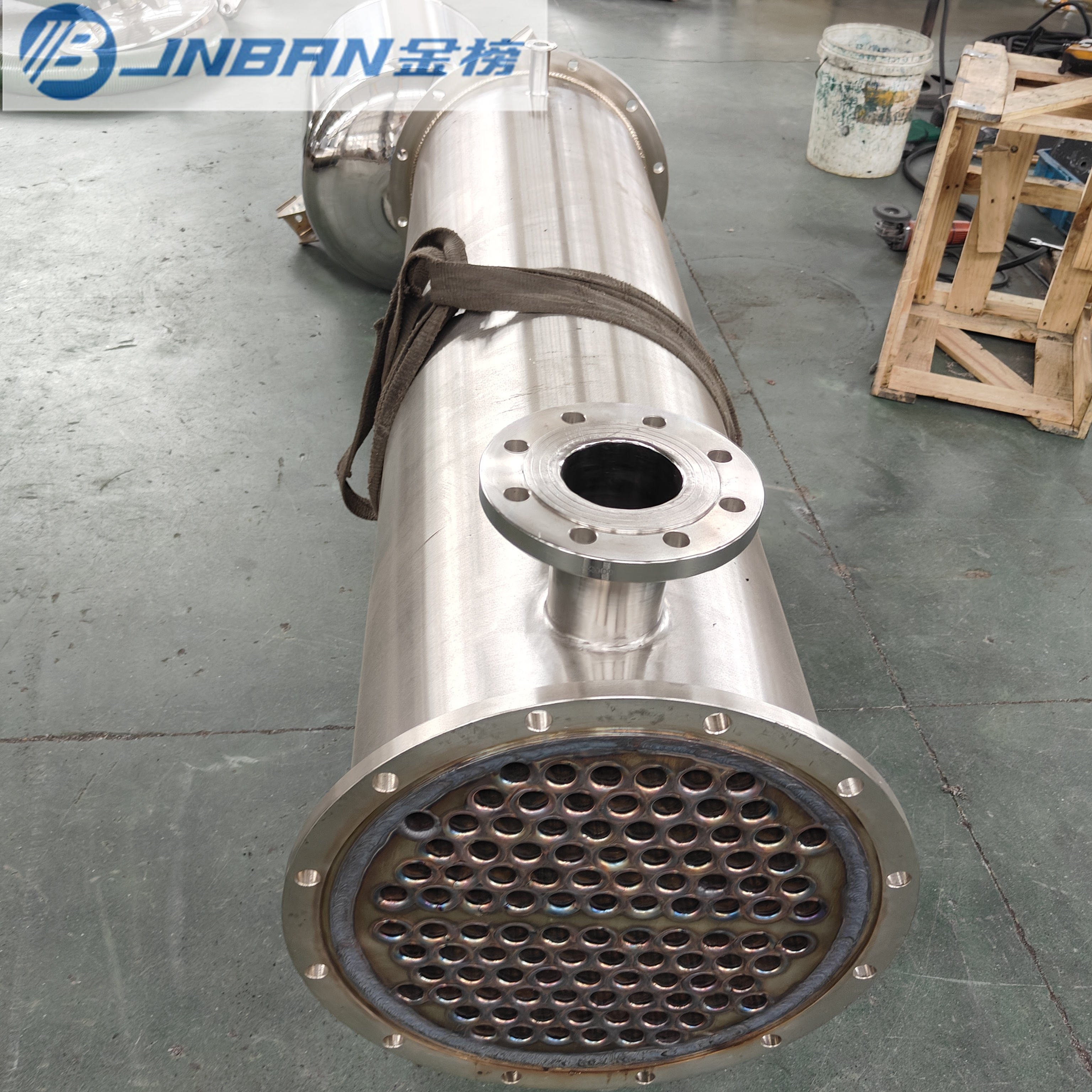 Customized Industrial Stainless Steel 316/304 ASME Shell and Fixed Tube Heat Exchanger