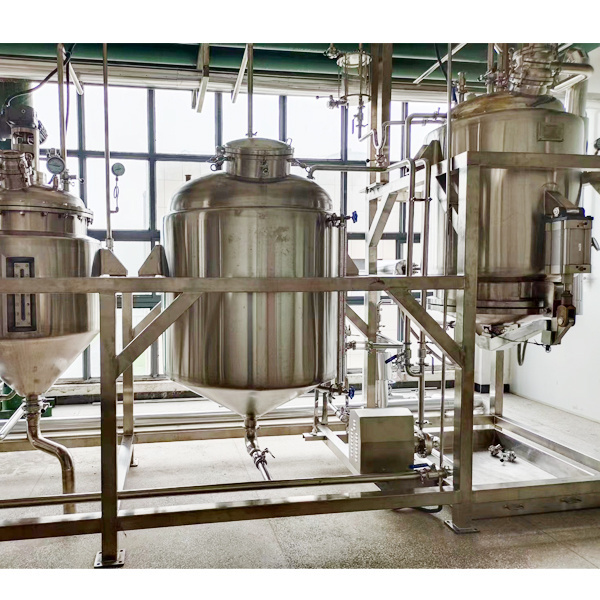 Pilot scale use Small type  extraction tank and concentraton equipment solvent ultrasonic herb extraction machine