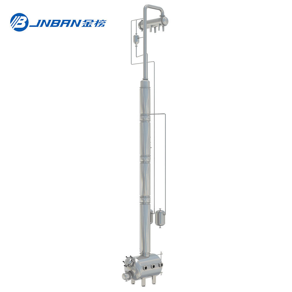 equipment alcohol recovery tower for dilute alcohol distillation solvent recycling machine