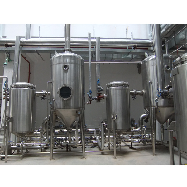 Jinbang syrup liquid vacuum multiple double effect evaporator for milk juice concentrator