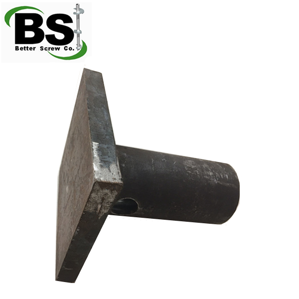 Used On Floor Support Galvanized Spiral And Twisted Helical Ground Screw Anchor Pier Bracket