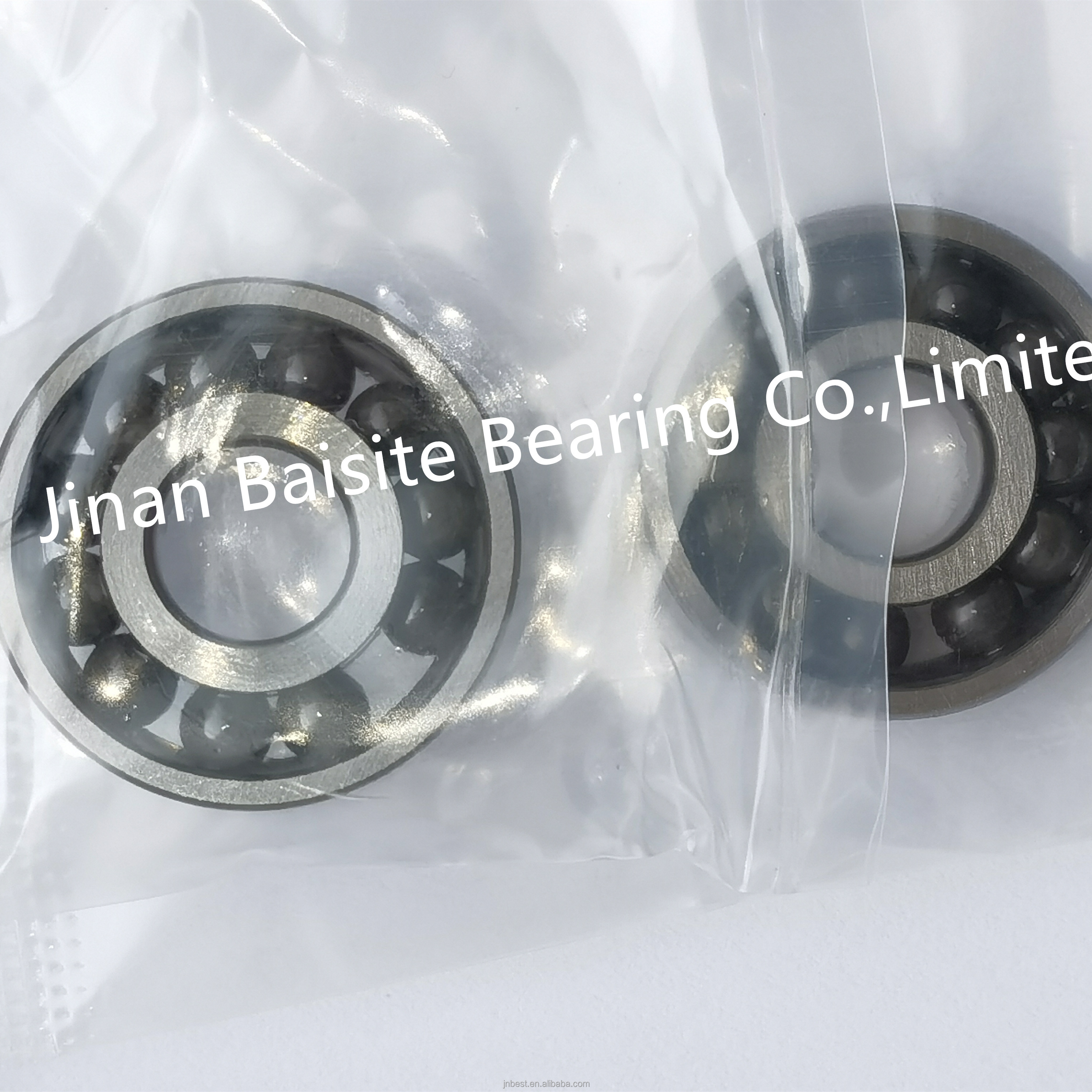 High speed 100000 rpm Hybrid ceramic bearing 608 cageless / Deep groove ball bearings 607 688 608 bearing for Turbine