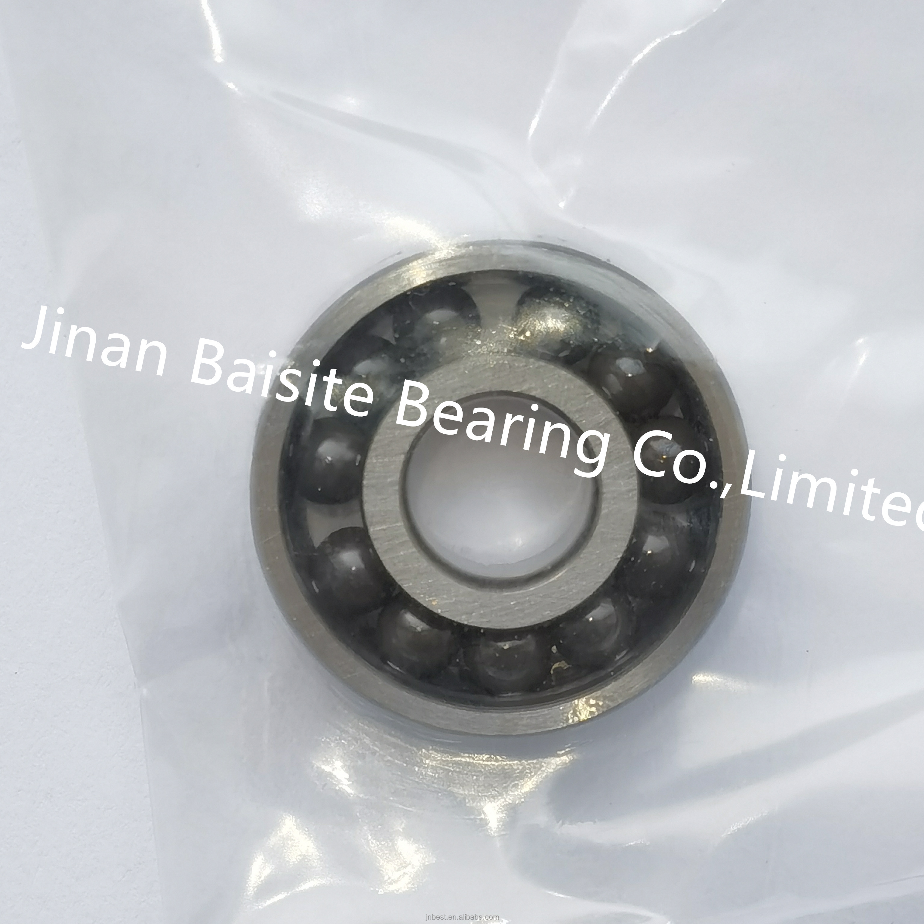 High speed 100000 rpm Hybrid ceramic bearing 608 cageless / Deep groove ball bearings 607 688 608 bearing for Turbine