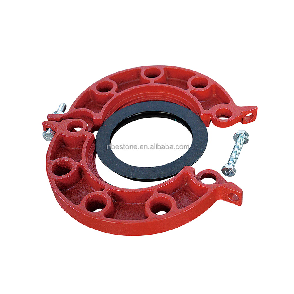 Grooved pipe fittings Class 150 Ductile iron Grooved Flange 2