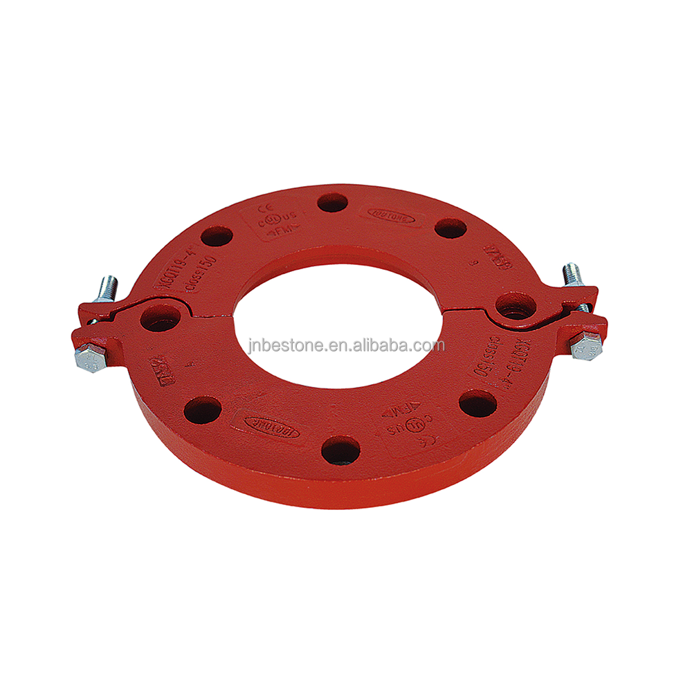 Grooved pipe fittings Class 150 Ductile iron Grooved Flange 2