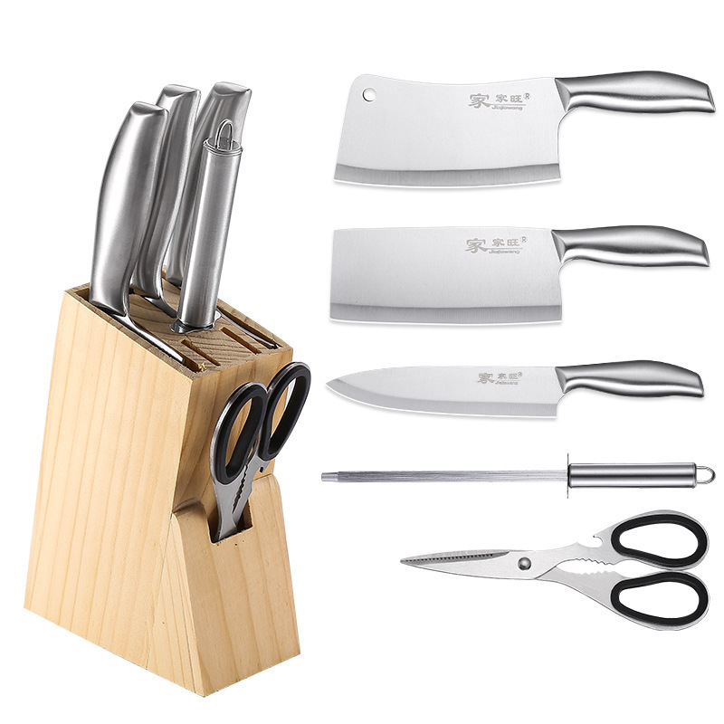 Yangjiang stainless steel kitchen knife set six pieces of knives one from the manufacturers stock wholesale products