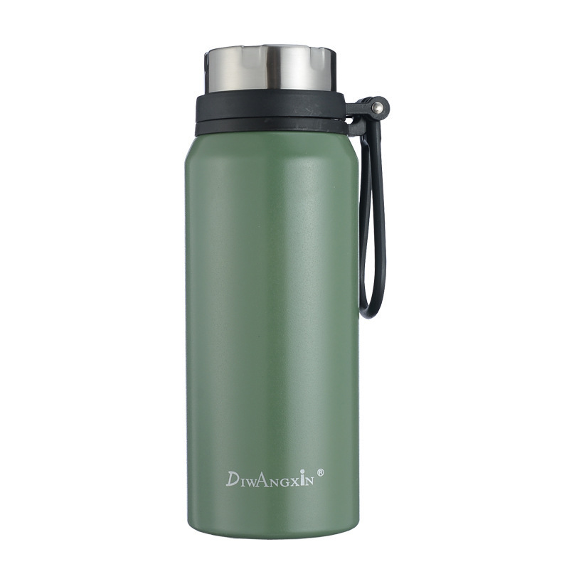 Large capacity heat preservation cup stainless steel car space Cup creative portable outdoor mountaineering kettle