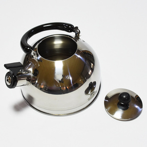 Factory wholesale Stainless steel sounding kettle Hotel thickening kettle Sanding non-magnetic flat bottom kettle