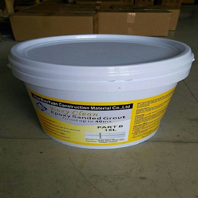 Two-part anti-acid epoxy mortar Epoxy Tile Grout Black