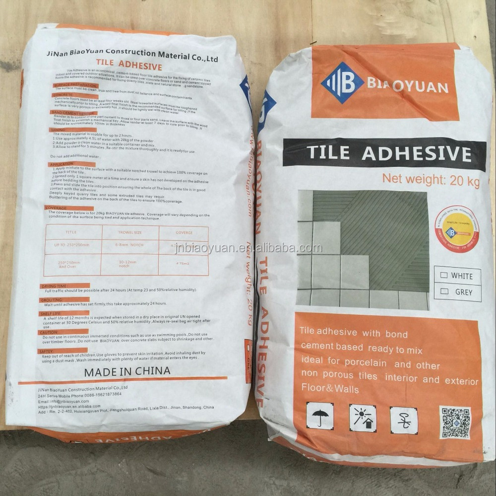 ready mix Polymer cement based tile adhesive for floor and wall