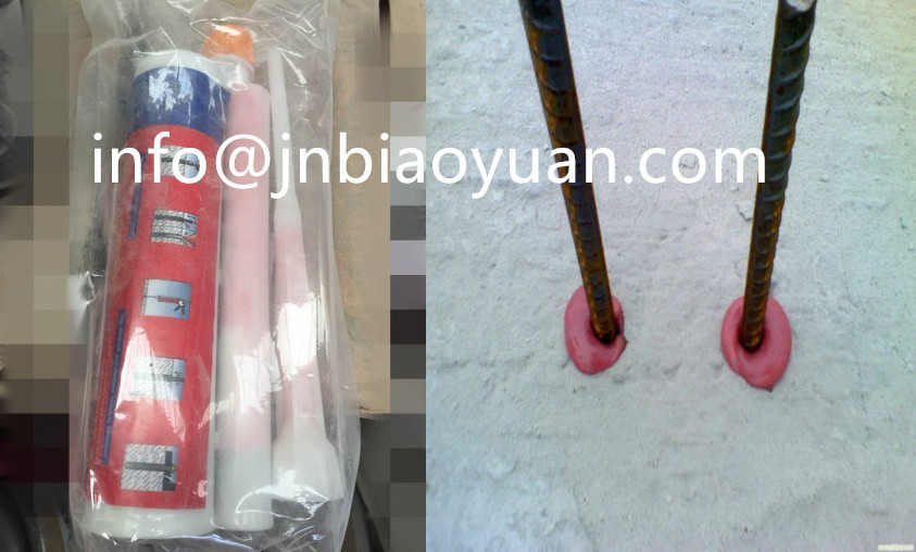 Cartridge epoxy-based injectable cartridge epoxy anchoring glue for steel bar