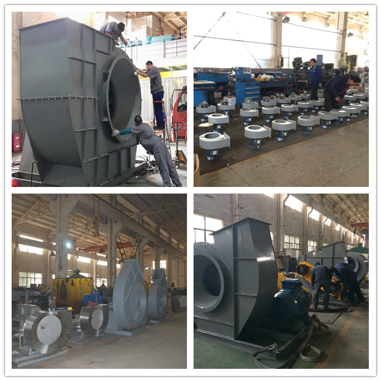 Hot Sale CAST IRON FREE Standing Adjustable Air Volume 3000 Cfm AC centrifugal fan blowers Manufacturing Plant