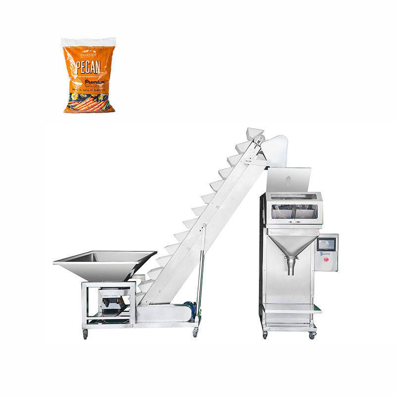 Hot Selling Low Price Starch Peanuts Packing Filler Machine Semi Automatic Granular Filling Sealing Machine