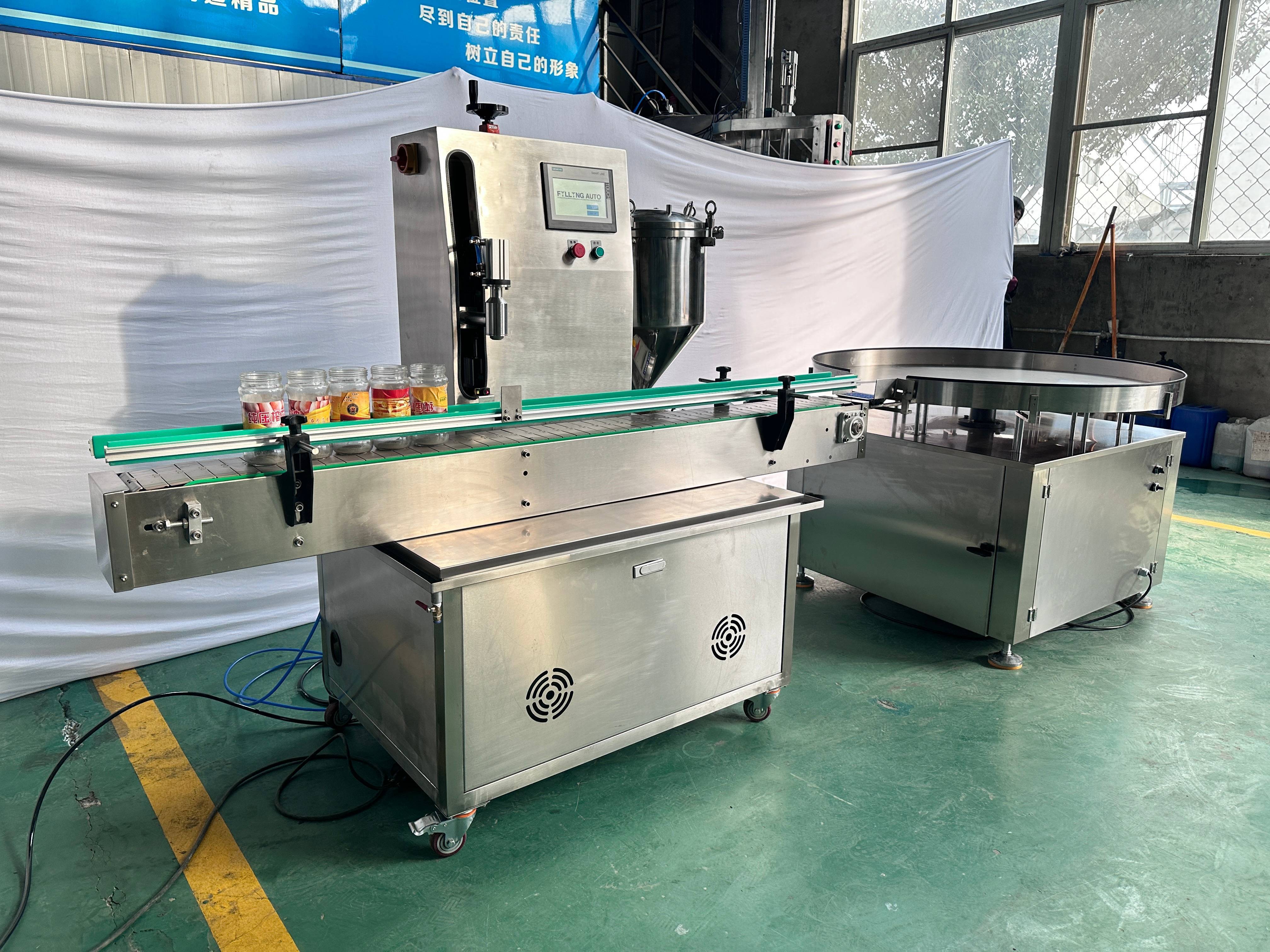 Automatic Desktop Single Diving Head Rotor Pump Servo Motor Food Jam cosmetic Cream Paste Filling Machine