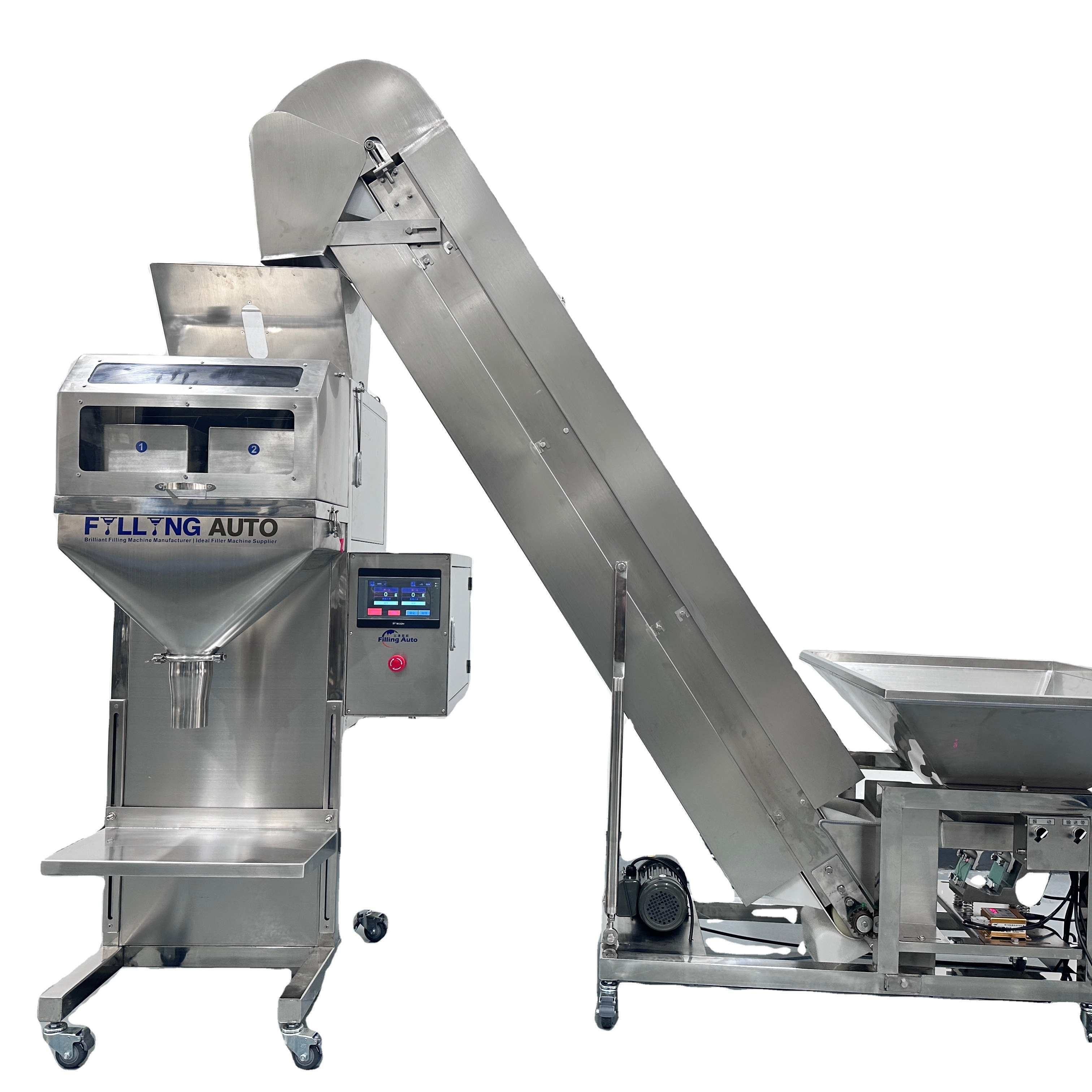 High-speed Semi-Automatic Almond Pistachios Cashews Seeds Nuts Weighing Filling Sealing Machine