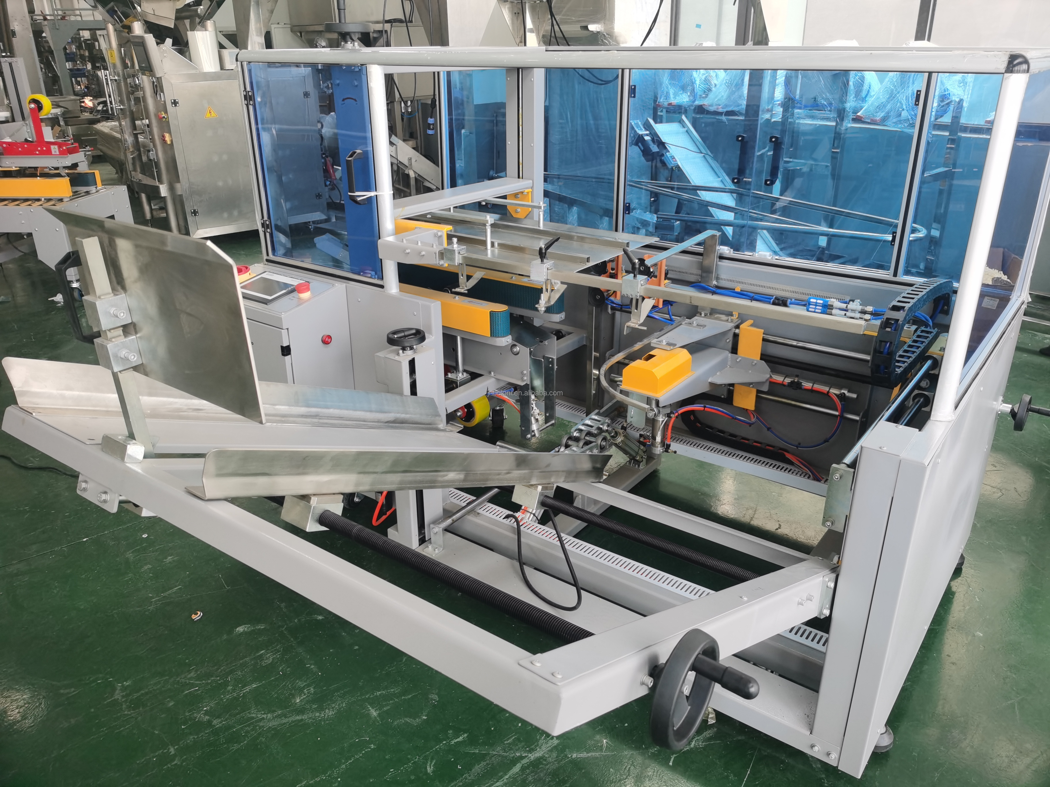 Semi-automatic Side Seal Carton Foam Box Sealer Sealing Machine