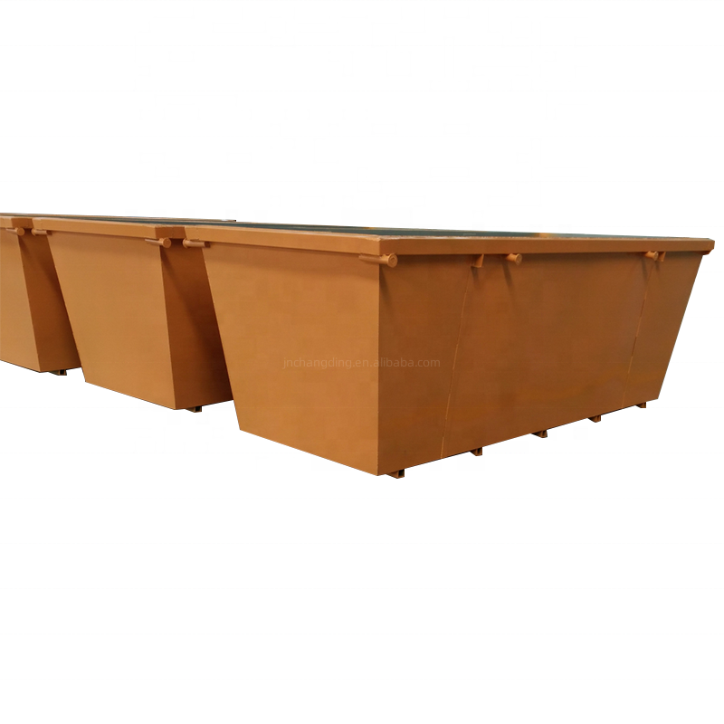 Stainless Steel Recycle Skip Bin Metal Waste Bin Skip Bin Loader Truck Manufacturer