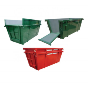 Stainless Steel Recycle Skip Bin Metal Waste Bin Skip Bin Loader Truck Manufacturer