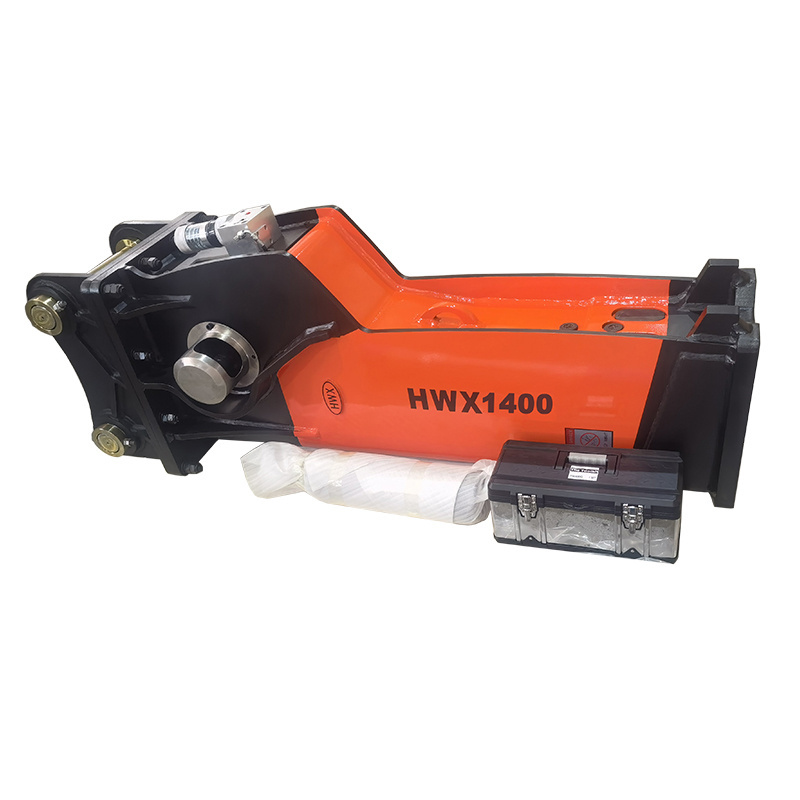 concrete breaker OEM rock breaker SQ80 hydraulic hammer for 20 ton excavator