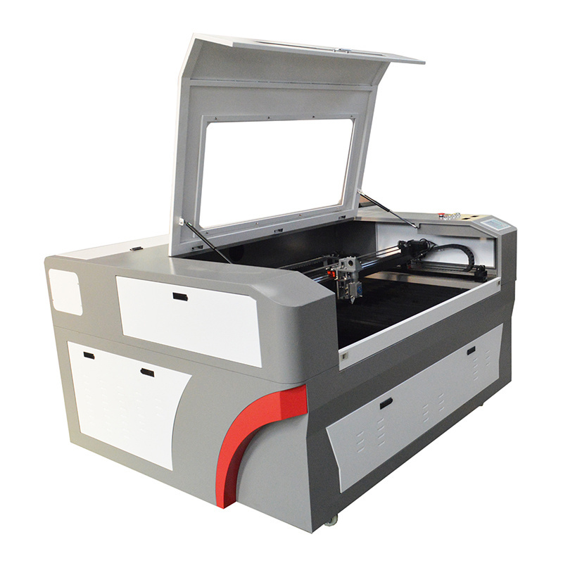 Discount price dual head fiber laser and co2 laser cutter co2 laser mixed cutter