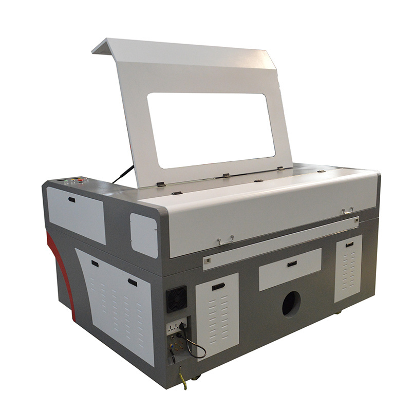 Discount price dual head fiber laser and co2 laser cutter co2 laser mixed cutter