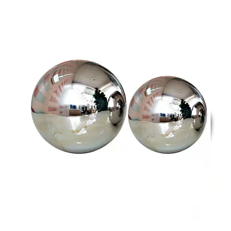 large metal High polished hollow  stainless steel ball Stainless Steel Gazing Ball