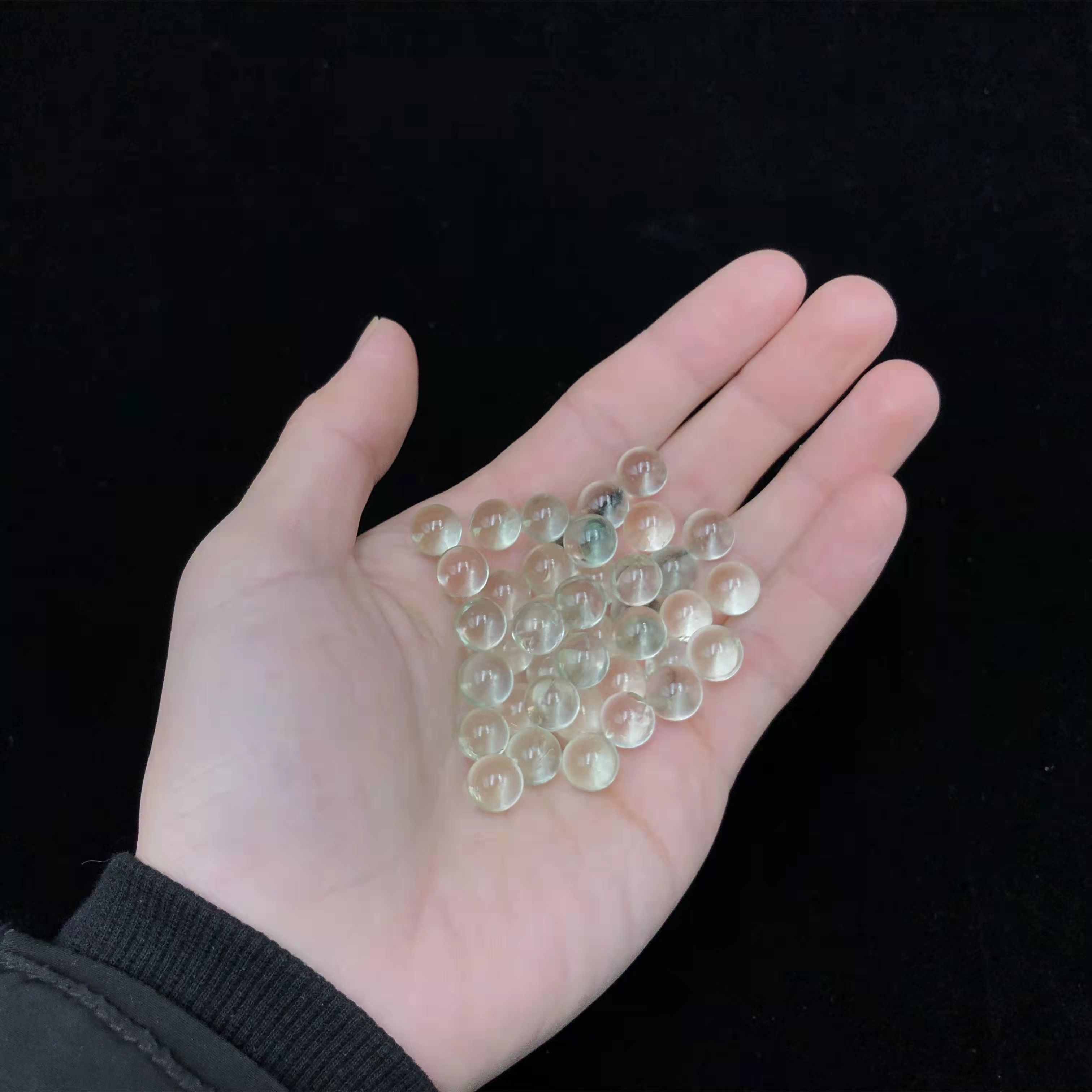 0.5-1.5mm Small Diameter Error Ornament Balls Round Glass Ball For Sale From 3.0 To 30