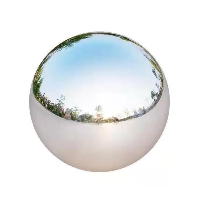 outdoor decorative hollow balls Large Stainless steel hollow sphere balls half sphere