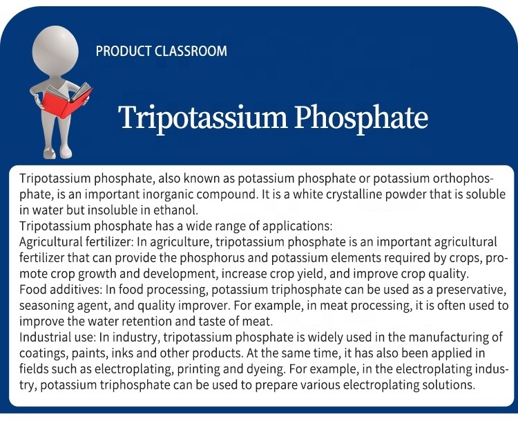 Food Additive Tripotassium Phosphate Trisodium Phosphate Price Trisodium Phosphate