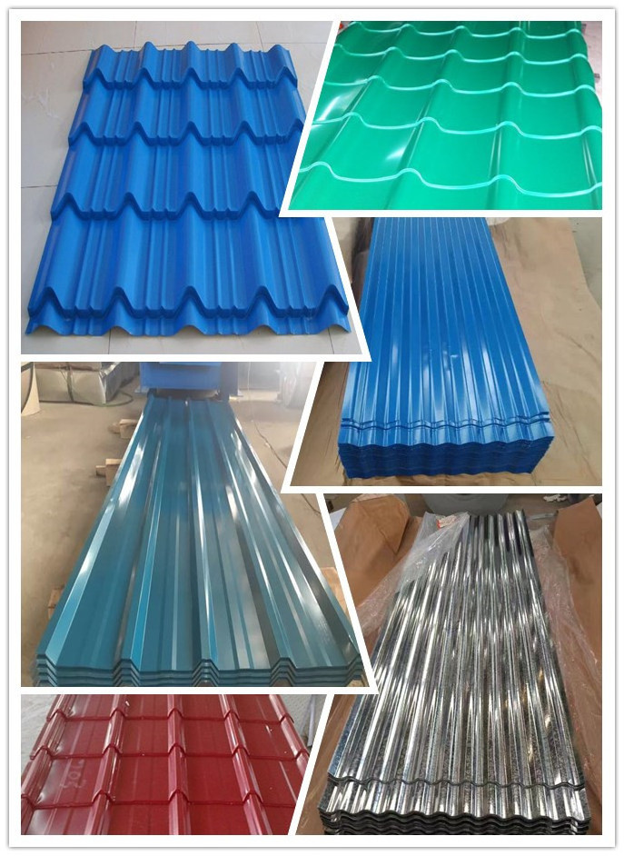 0.4mm 28 gauge IBR Metal Roof Sheet color painted galvanized steel roof