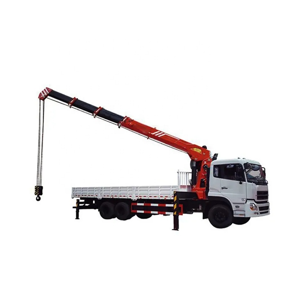 truck mounted crane log trailer with crane timber loader 10 ton truck mounted crane