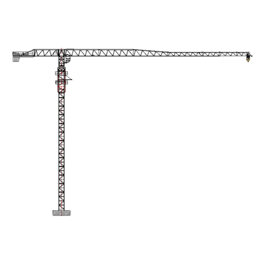 China Tower Crane WA6015-8 - Reliable and Efficient