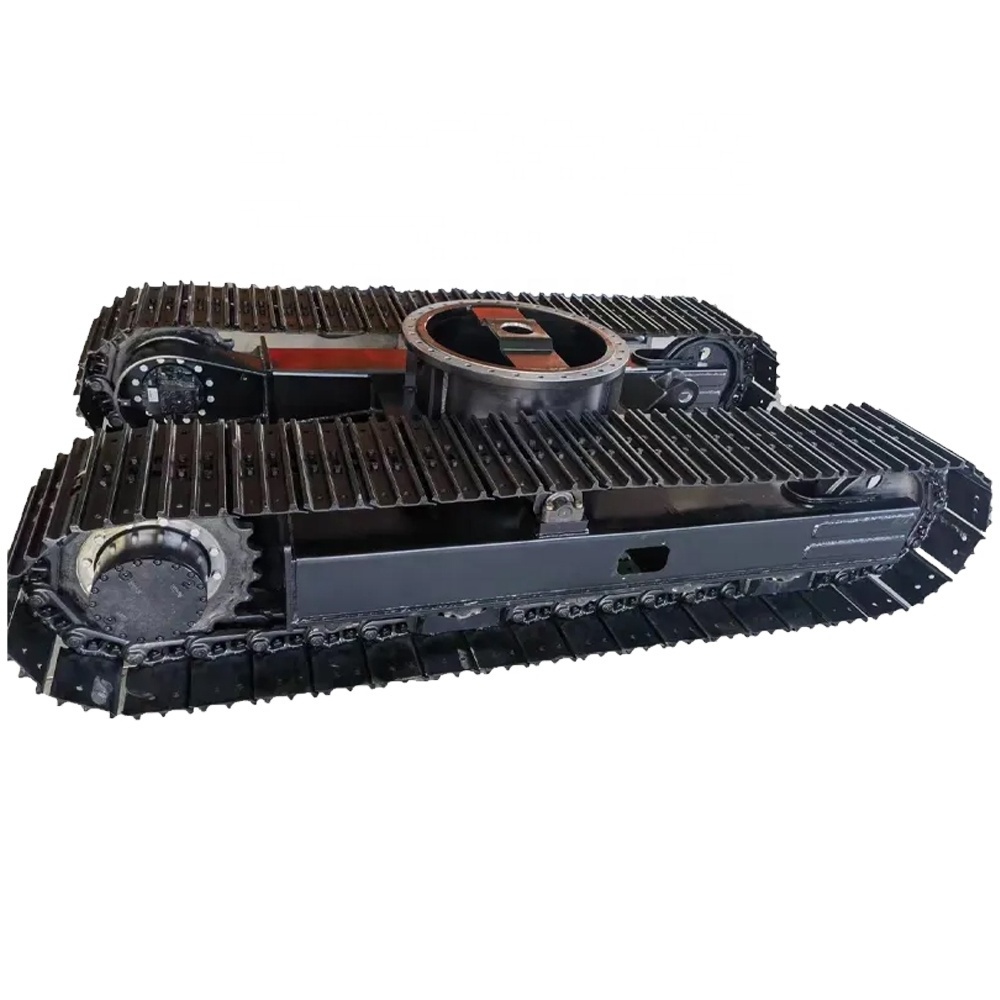 tracked vehicle chassis for construction machine crawler machine track undercarriage