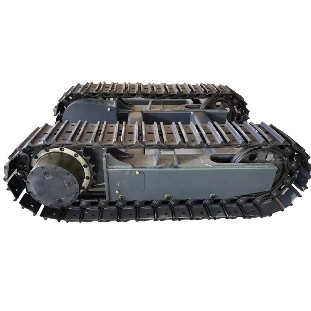 tracked vehicle chassis for construction machine crawler machine track undercarriage