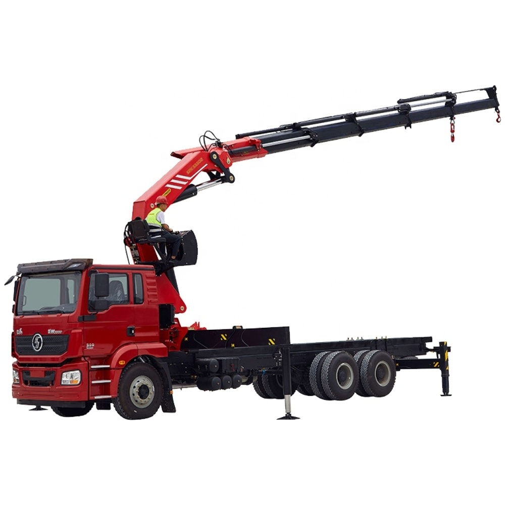 truck mounted crane log trailer with crane timber loader 10 ton truck mounted crane